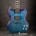 Gibson SG Modern Electric Guitar - Blueberry Fade - #234220263