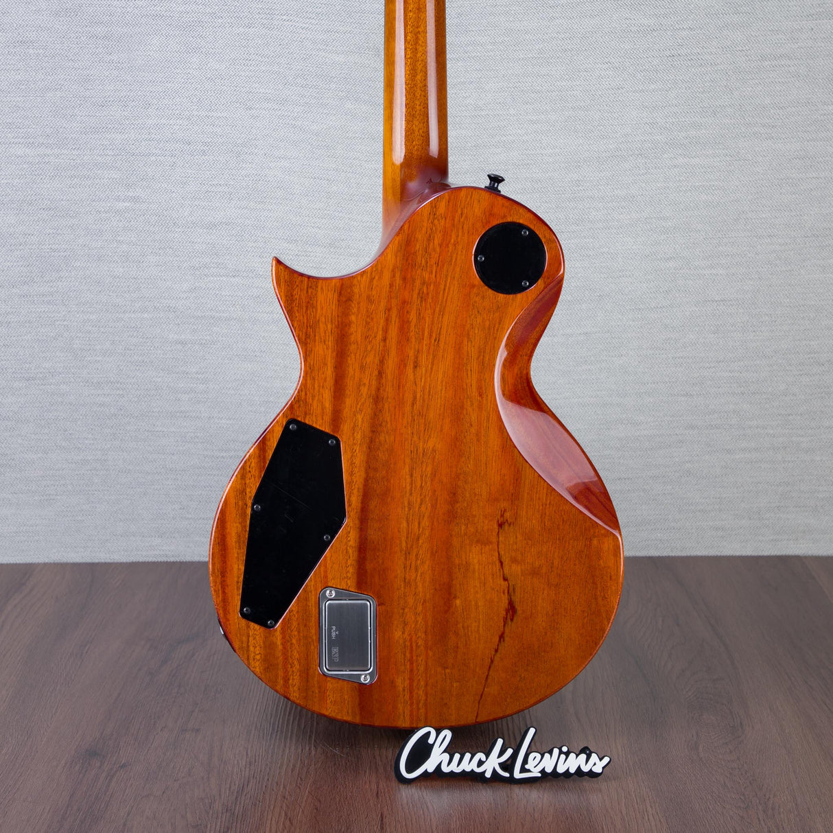 ESP USA Eclipse Electric Guitar - Ghost Flame - #US25207