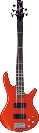 Ibanez GSR205ROM 5 String Electric Bass Guitar - Roadster Orange Metallic - New