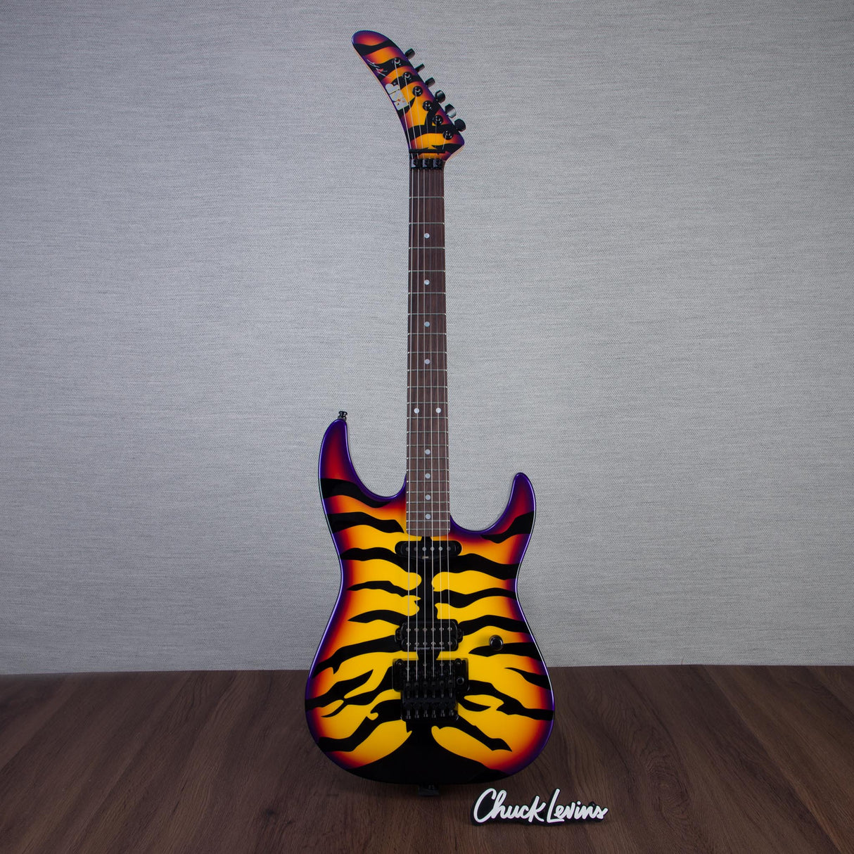 ESP George Lynch Signature Electric Guitar - Sunburst Tiger - #E7580242