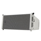 RCF HDL-26A Dual 6-Inch Active Two-Way Line Array Module - White - Mint, Open Box