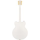 Gretsch G5422TG Electromatic Classic Double-Cut Hollowbody with Bigsby and Gold Hardware - Snowcrest White