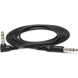 Hosa CSS-103R 1/4-Inch TRS to Right-Angle 1/4-Inch TRS Balanced Interconnect Cable