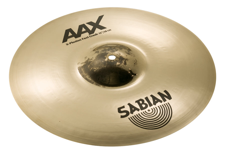 Sabian 15" AAX X-Plosion Fast Crash Cymbal - New,15 Inch