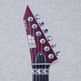 ESP USA M-II DX Electric Guitar - Red Rose Marble - #US25050