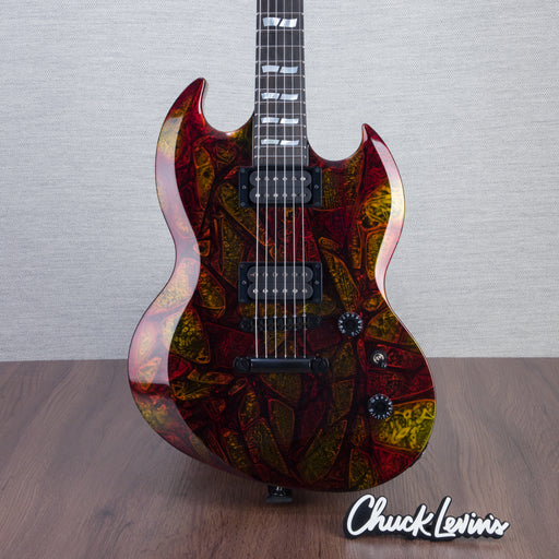 ESP USA Viper Electric Guitar - Hell Fire - #US24079
