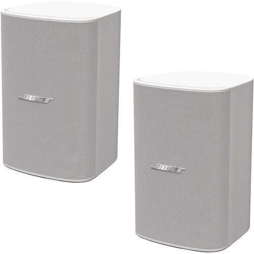 Bose Professional DesignMax DM6SE Passive Surface Mount 2-Way Coaxial Loudspeakers Pair - White - New