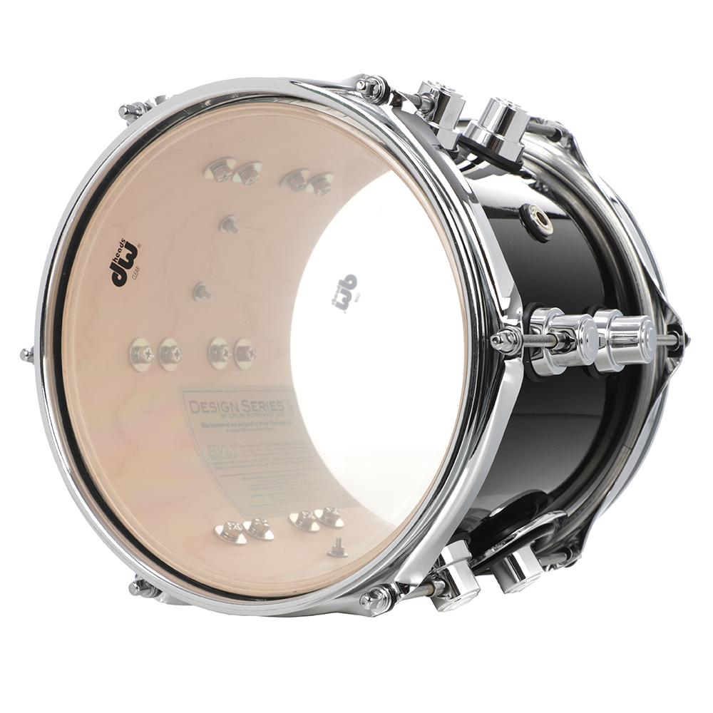 DW Design Series 7x8 Maple Tom - Piano Black - Preorder
