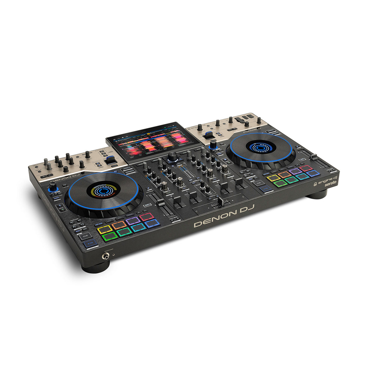 Denon DJ PRIME 4 G2 4-Channel Standalone DJ System with Built-in FX, Lighting Output, and Stems