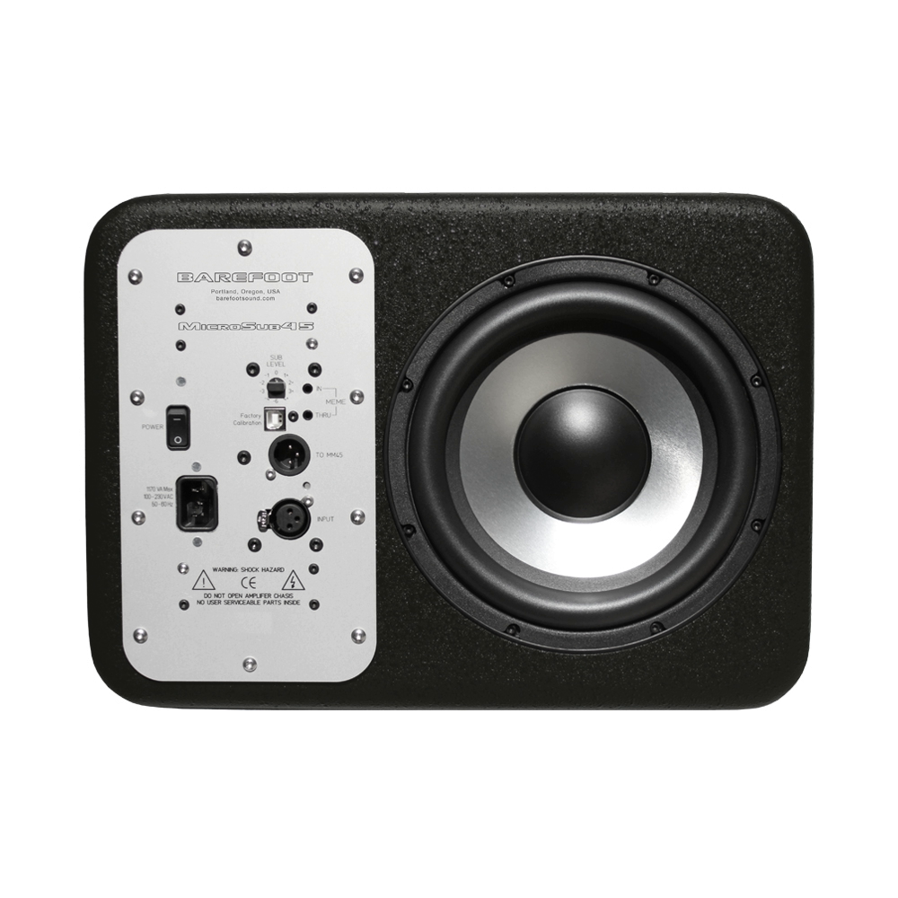 Barefoot Sound MicroSub45 Dual-Force Subwoofers - Pair