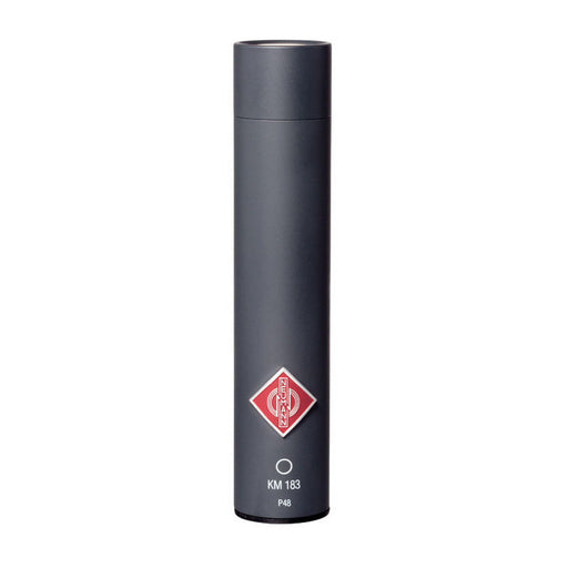 Neumann KM 183 Small Diaphragm Omnidirectional Condenser Microphone W/ SG21 Shockmount & WNS100 - Black Stereo Pair