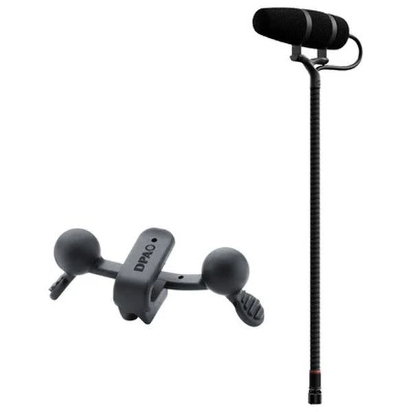 DPA 4099-DP-1-201-B CORE+ Supercardioid Instrument Microphone with Bass Clip