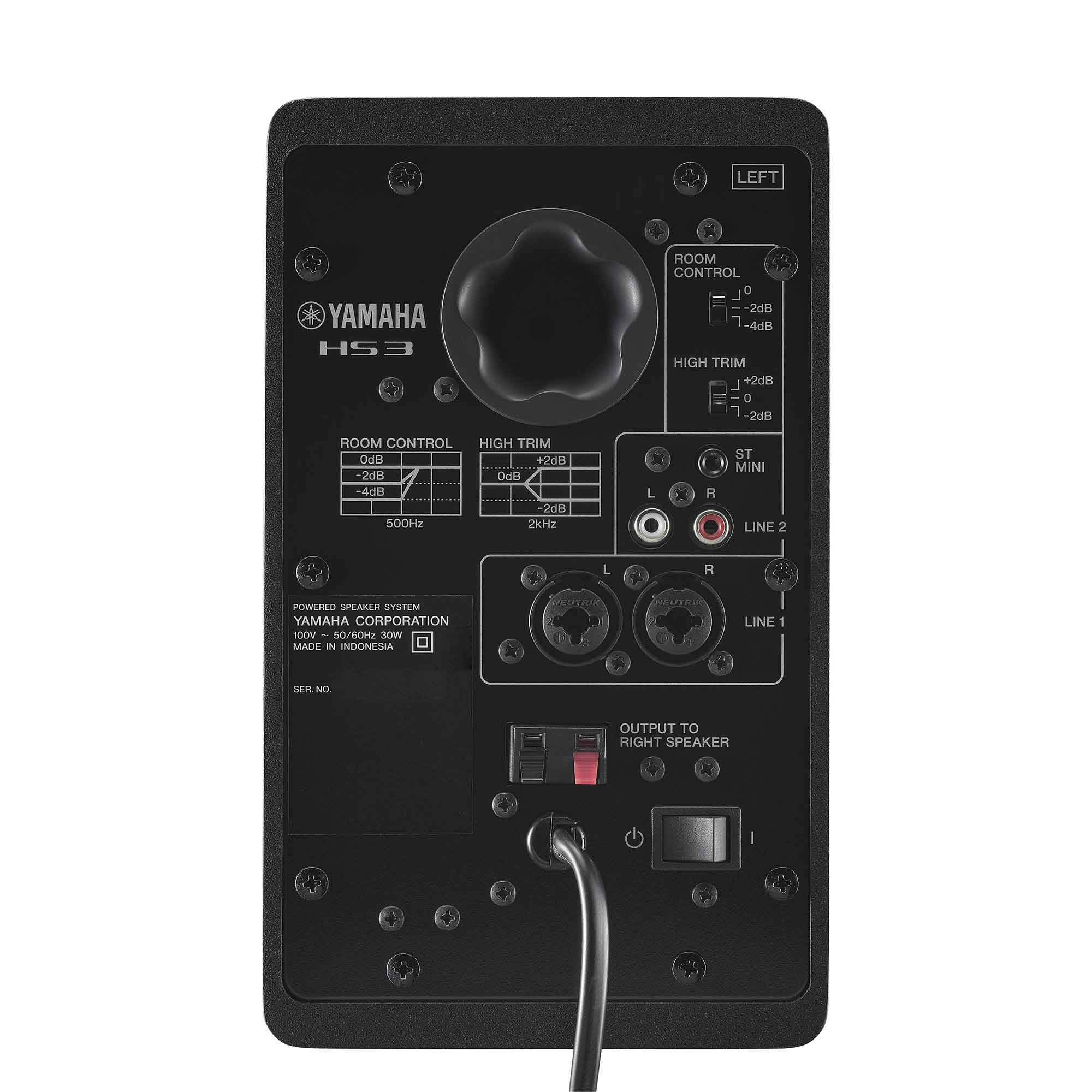 Yamaha HS3 3.5-Inch Studio Monitor Pair - Black – Chuck Yamaha HS3 3.5-Inch Studio Monitor Pair - Black – Chuck