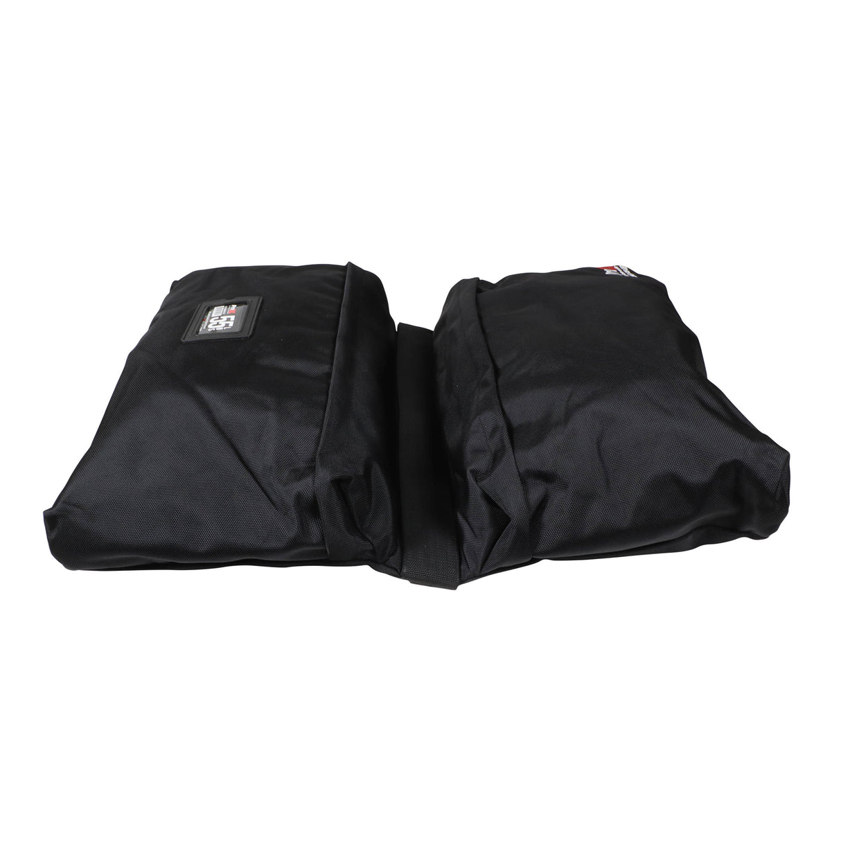 ProX XB-SANDBAG55 55 LBS Capacity Black Double Zipper Saddlebag Sandbag - Empty Bag