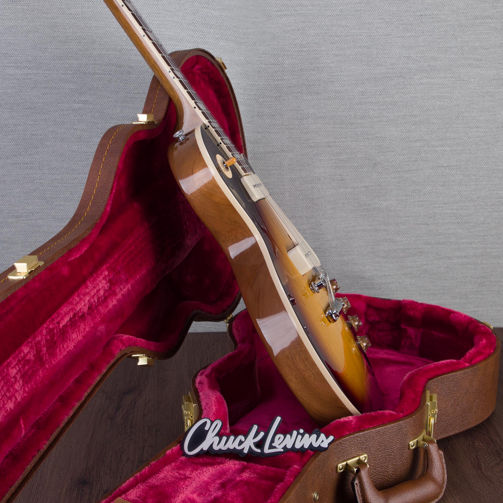 gibson les paul standard '50s electric guitar - tobacco burst Faded style Tune Gibson Les Paul Standard '50s