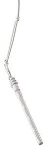 Audio-Technica U853AWU UniPoint Series UniLine Hanging Microphone (White) - Open Box, Like New - Discontinued