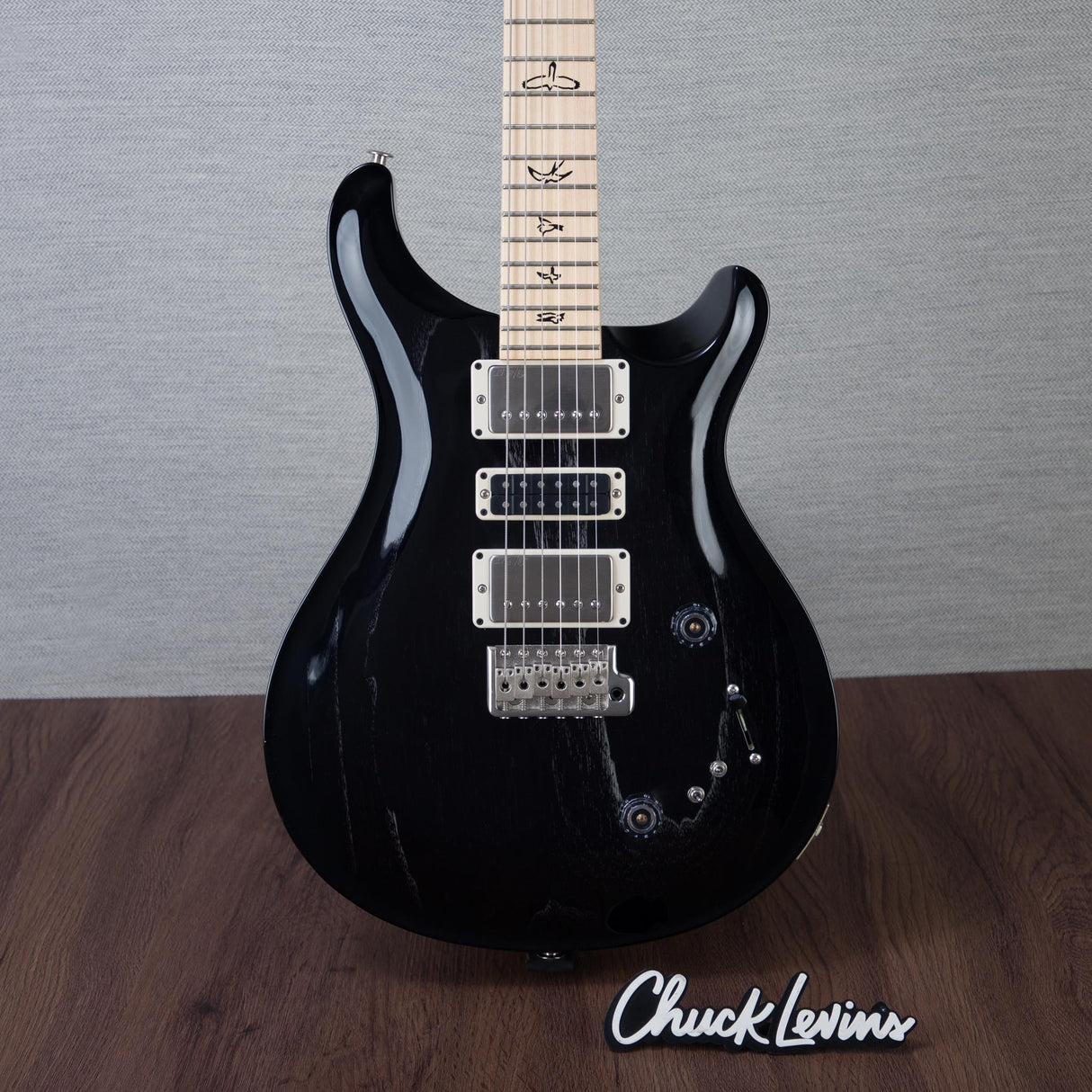 PRS Swamp Ash Special Electric Guitar, Maple Fingerboard - Black Doghair Smokeburst - #250401781