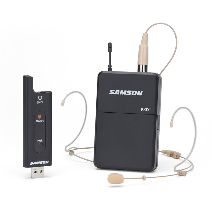 Samson XPD2 Headset USB Wireless Microphone System