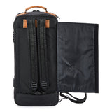 GARD 4-ECSK Elite Compact Double Trumpet Gig Bag - Black Cordura with Leather Trim