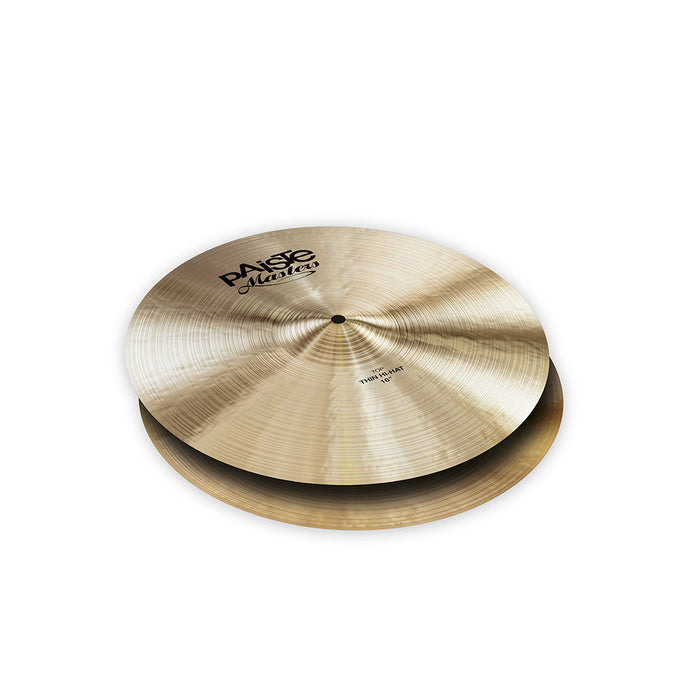 Paiste 16" Masters Thin Hi-Hat Cymbals - New,16 Inch