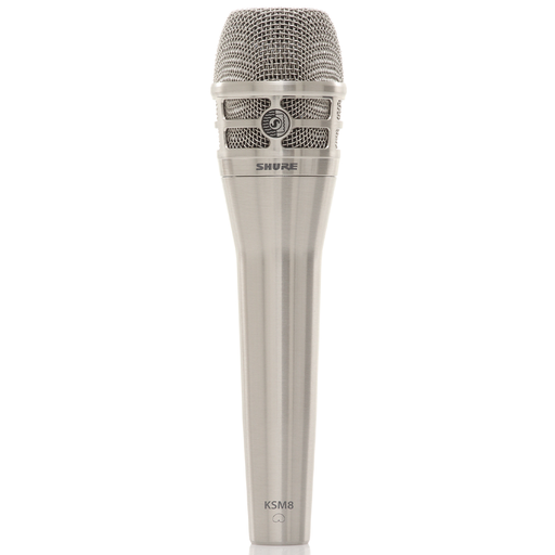 Shure KSM8/N Dualdyne Handheld Dynamic Vocal Microphone - Nickel