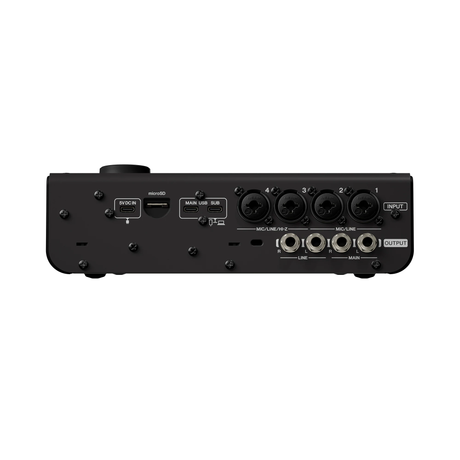 Yamaha URX44 USB-C Audio and Video Interface - Black