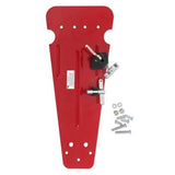 DW DWSP50P Red Pedal Plate with 997 Hoop Clamp Velcro
