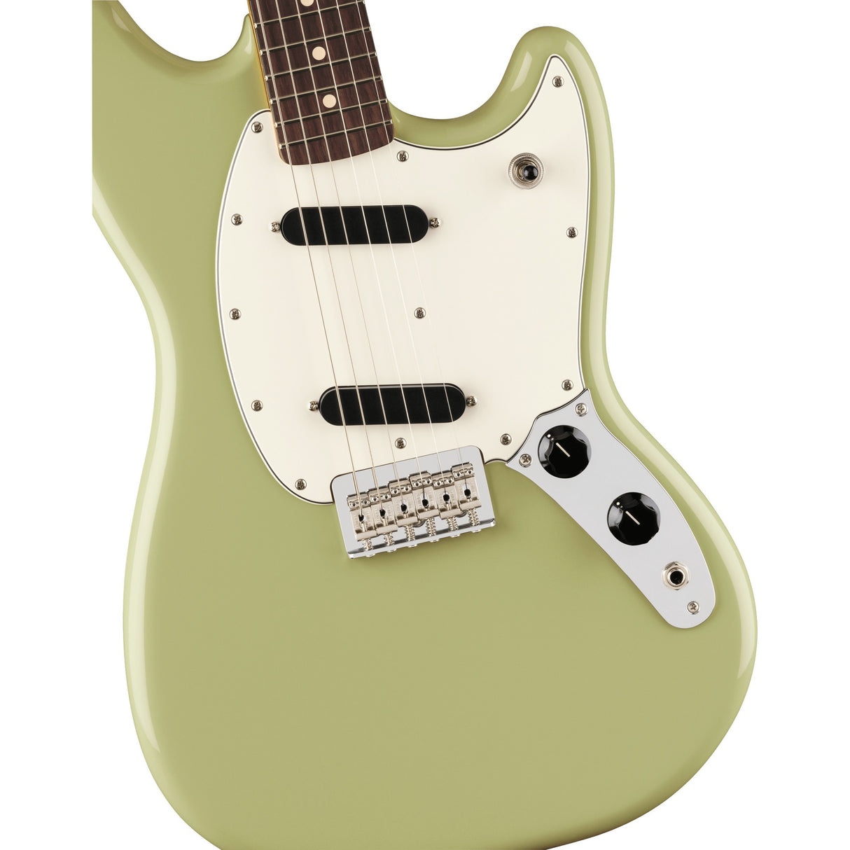 Fender Player II Mustang Electric Guitar, Rosewood Fingerboard - Birch Green - Preorder
