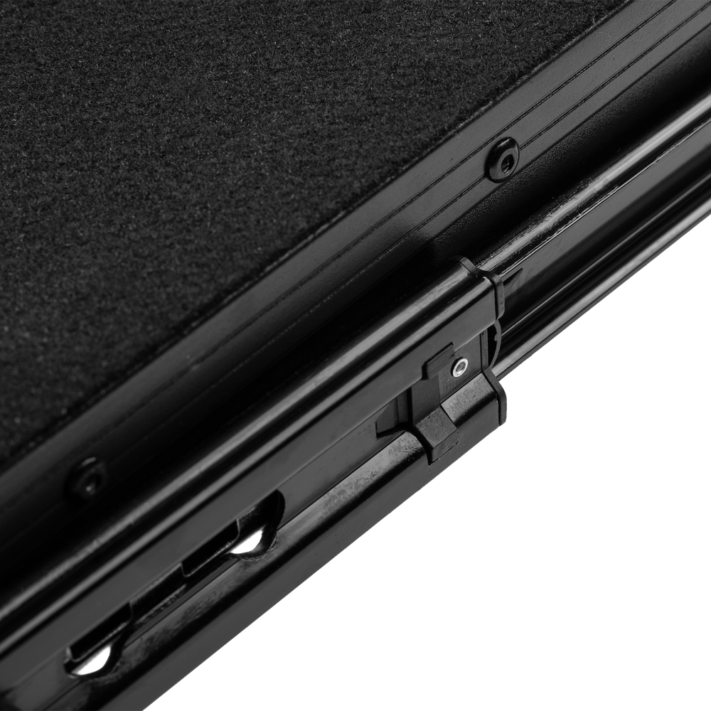 Gator Onyx Upper Deck Flight Case for AlphaTheta XDJ-AZ with Laptop Tray and LEDs - Black