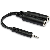 Hosa YMP-233 Y Cable 3.5 mm TRS to Dual 1/4-Inch TRSF
