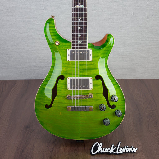 PRS McCarty 594 Hollow Body II 10 Top Electric Guitar - Eriza Verde - #230361025