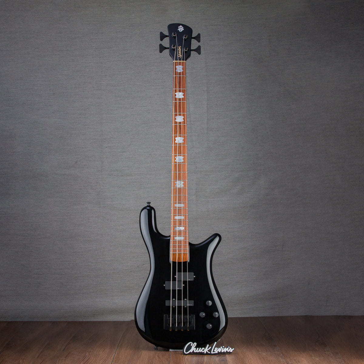 Spector Spector USA Custom NS2 Bass Guitar - Black High Gloss - #1497 – Chuck ...