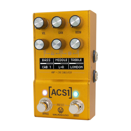Walrus Audio Mako Series MKII: ACS1 Amp + Cab Simulator Guitar Effects Pedal