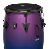 Latin Percussion 11.75-Inch Tony Succar Signature Conga - Rainbow with Black Nickel-Hardware