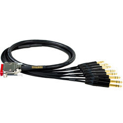 Mogami Cable GOLD-DB25-TRS-05 Snakes