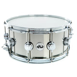 Drum Workshop 14" x 6.5" Collector's Series Stainless Steel Snare Drum With Chrome Hardware