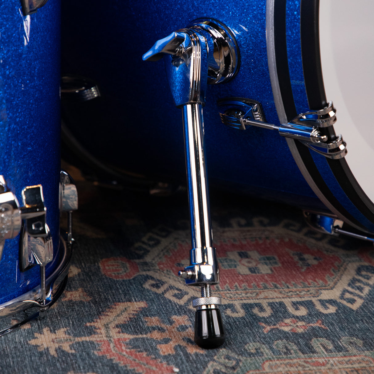 Ludwig Classic Maple 3-Piece Jazzette Outfit Shell Pack - Blue Sparkle