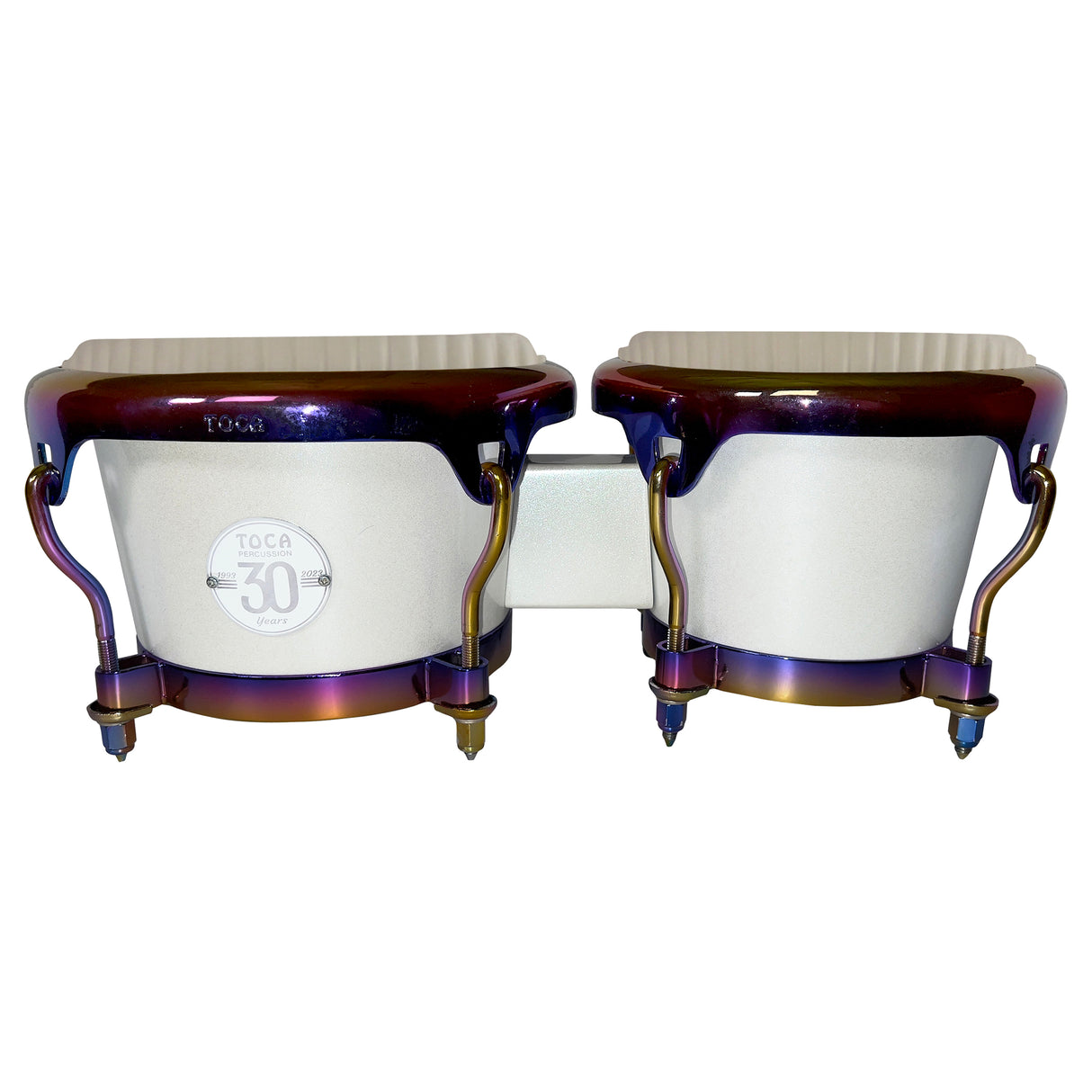 Toca 30th Anniversary Limited Edition Bongos - Margarita Blanca Finish