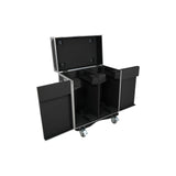 ProX XS-MH30WASHX2W for Two Moving Head Fixtures ATA Flight Style Road Case with Casters