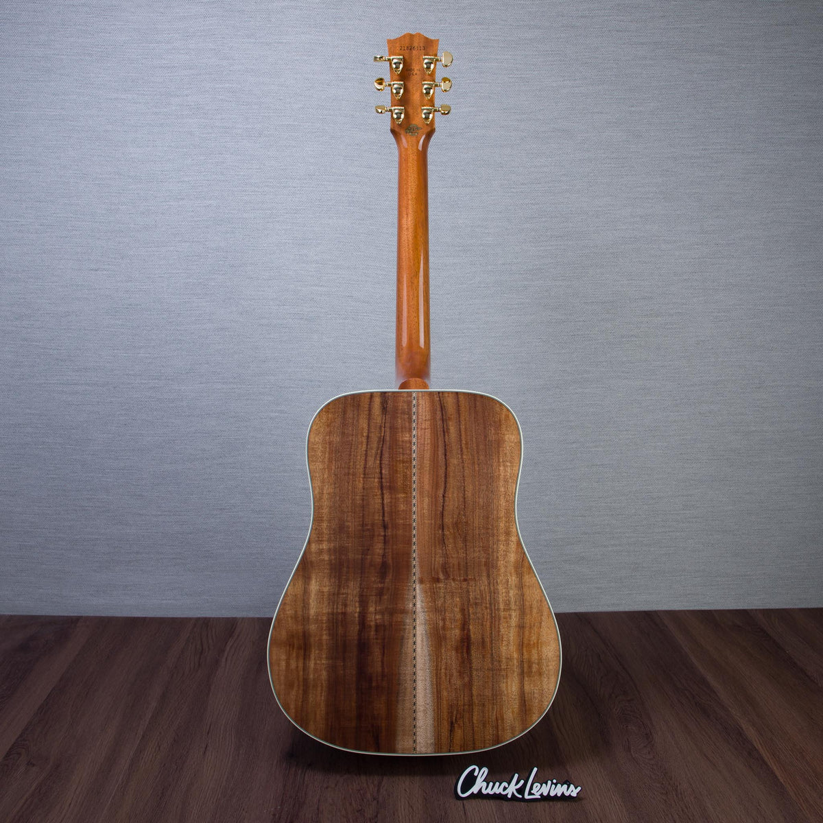 Gibson Custom Shop Hummingbird Elegant Koa Koa/Sitka Spruce Acoustic Electric Guitar - Honey Burst - #21826113