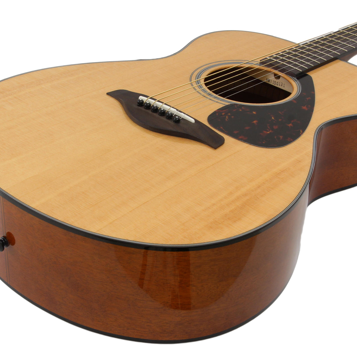 Yamaha FS800 Small Body Acoustic Guitar - Solid Spruce Top - Preorder ...