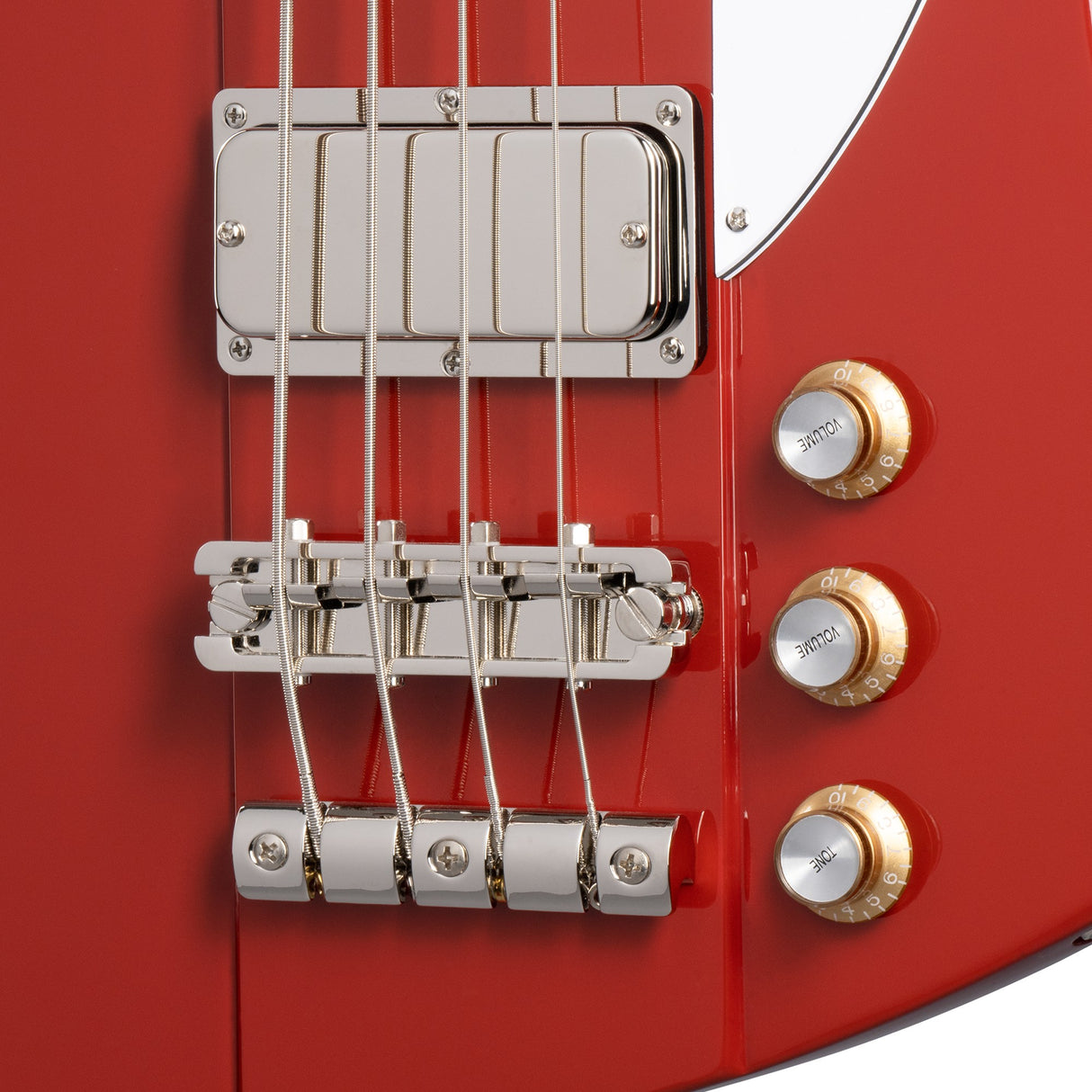 Epiphone Thunderbrd '64 Electric Bass Guitar - Ember Red - Mint, Open Box