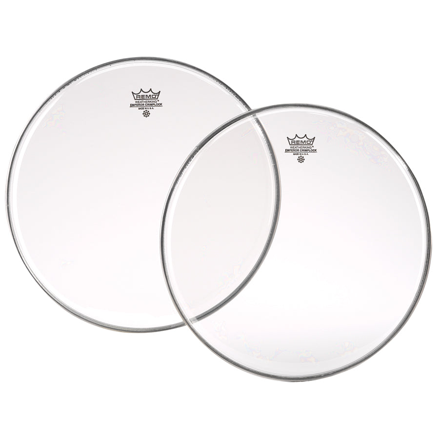 Remo 10" Clear Crimplock Emperor Marching Drum Head