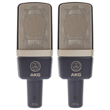 AKG C314 Matched Pair Large-Diaphragm Multipattern Condenser Microphone