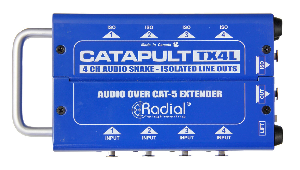 Radial Engineering TX4L 4-Channel Cat 5 Audio Snake