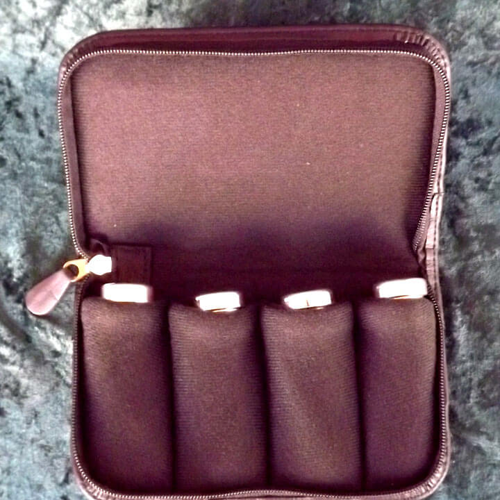 STOMVI L-221 Quad Leather Protec Mouthpiece Pouch