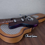 Powers Electric A-Type Electric Guitar - Chroma Borealis - #B007