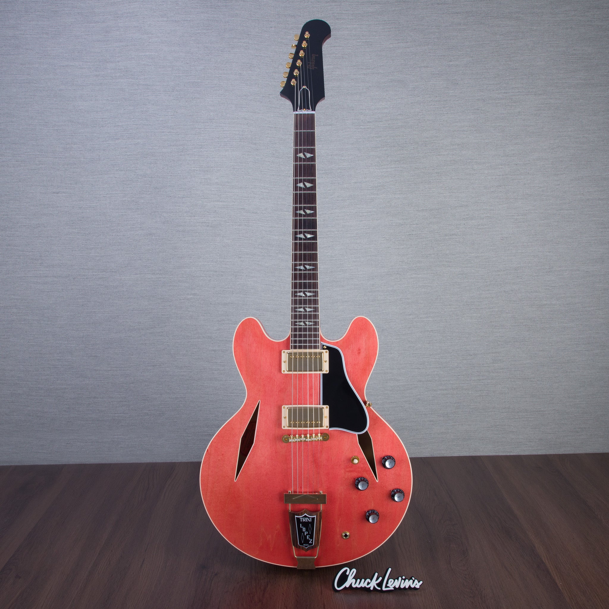 【Triss】REW21-22モデル THE INSANEジャケッ ト Gibson Custom Shop 1964 Trini Lopez, Gold Hardware - Watermelon