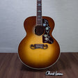 Gibson Custom Shop SJ-200 Elegant Koa Koa/Sitka Spruce Acoustic Electric Guitar - Honey Burst - #21496012