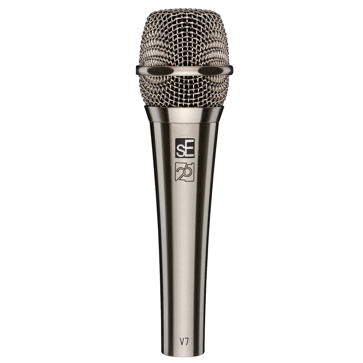 sE Electronics V7 25th Anniversary Edition Handheld Supercardioid Vocal Dynamic Microphone - Nickel